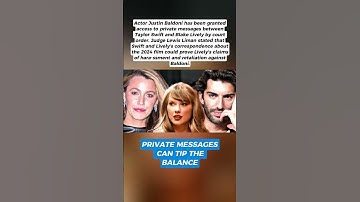Justin Baldoni Granted Access to Swift–Lively Messages