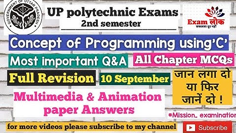 Concept Of Programming using