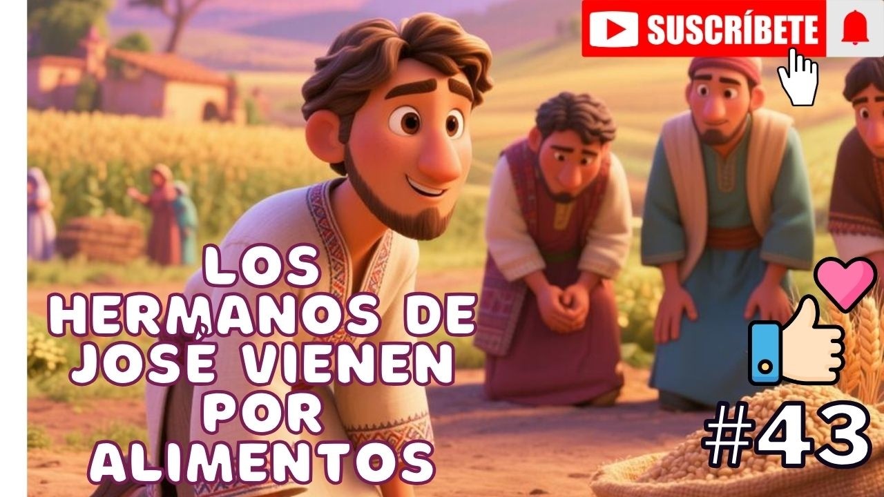 Los hermanos de José vienen por alimentos 43