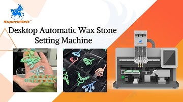 SuperbMelt Desktop Automatic Wax Setting Machine—Up to 12,000 Diamonds Per Hour | High-Speed&Compact