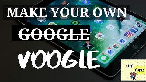 Make your own Google || Voogle || Python Projects || TheGirls
