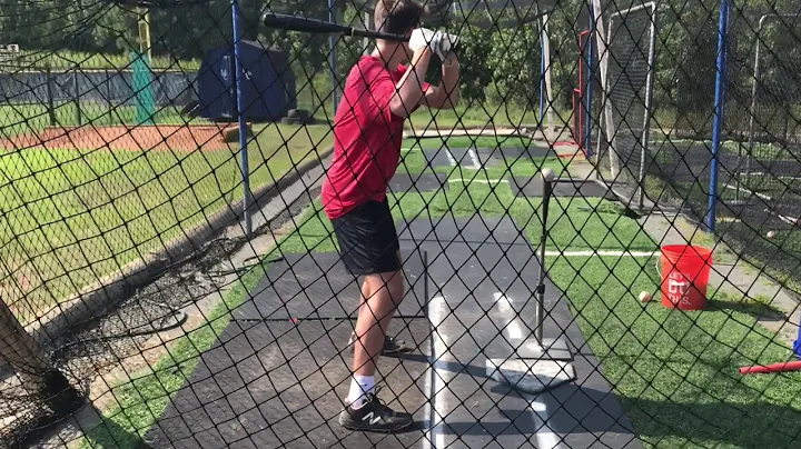 David Boisvert 2021 Skills Hitting