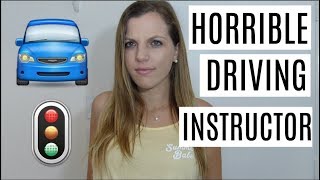 MY DRIVING INSTRUCTOR MADE ME CRASH | Stephanie Michelle