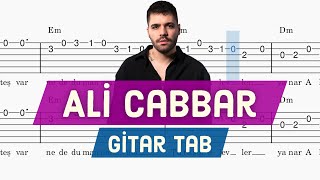 Emir Can İğrek - Ali Cabbar - Gitar Tab Resimi