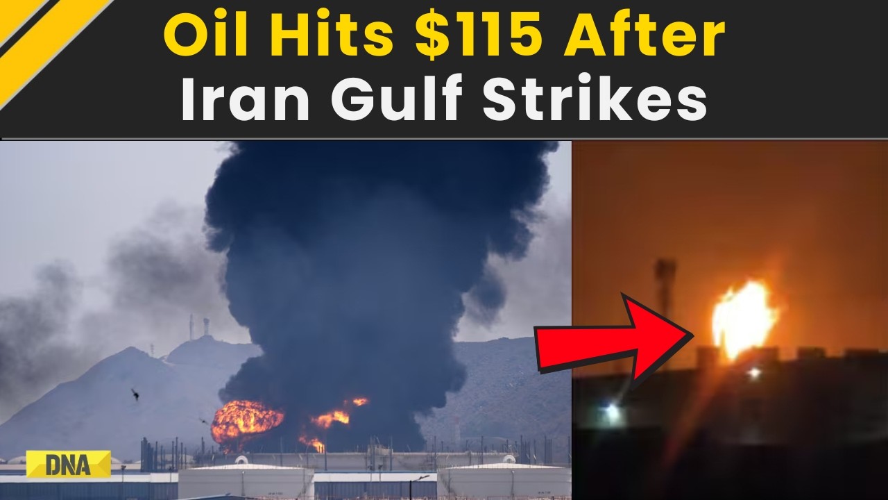 Iran Israel War: Crude Oil Hits $115 After Iran Attacks Gulf Energy ...