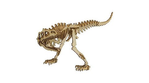 Laserbox case assembly: Allosaurus