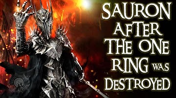 What Really Happened to Sauron After the One Ring Was Destroyed? - LOTR Lore