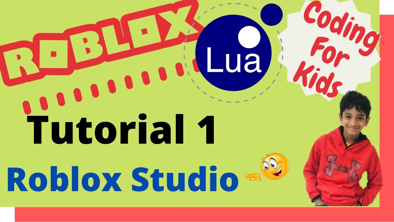 Coding For Kids Roblox Lua Tutorial 1 Introduction To Roblox Studio Youtube - coding tutorials roblox
