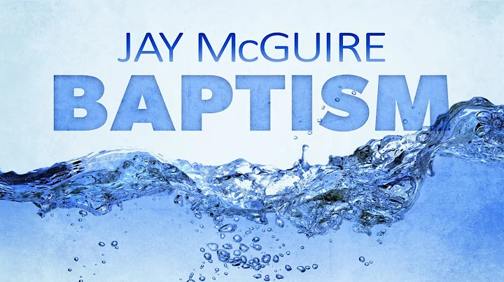 Baptism of Jay McGuire - September 5, 2021
