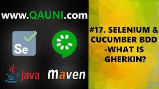 Selenium & Cucumber BDD – Tutorial 17/32: What is Gherkin?