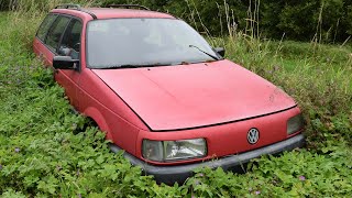 Starting 1991 Volkswagen Passat B3 1.6TD After 17 Years