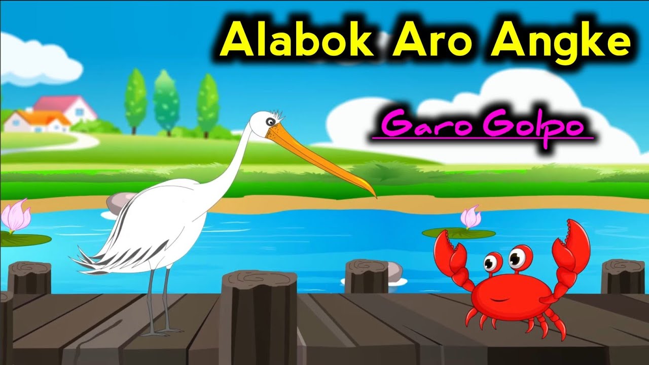 Alobok Na.tokrangko Togia Garo Cartoon Golpo