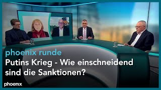 phoenix runde: Putins Krieg – Wie einschneidend sind die Sanktionen?