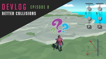 DevLog Part 8 - How I create better collisions in Unity (with gameplay footage)