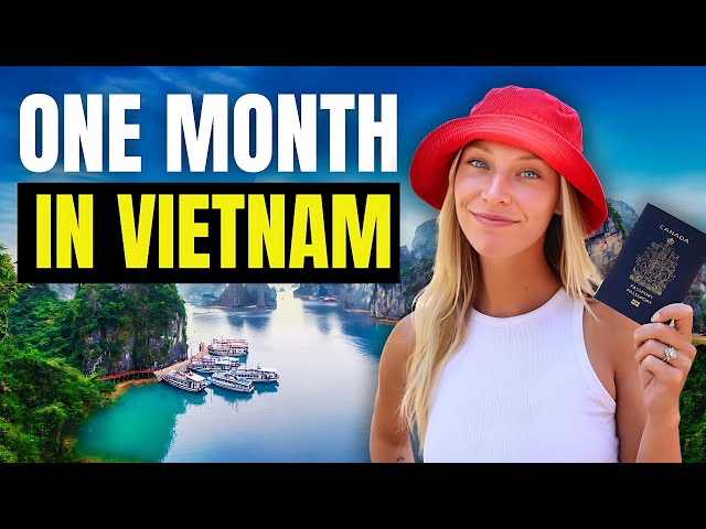 Travel vlog - The ULTIMATE One Month VIETNAM Travel Guide..