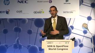 Justin Dustzadeh's Keynote at SDN & OpenFlow World Congress 2013
