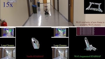 Wi-Fi augmented RTAB-MAP