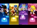 Dark sonic vs sonic tails exe vs classic tails vs classic super sonic   who is best tiles hop