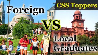 Foreign vs Local Graduates in CSS | CSS Toppers | Panel Discussion by Hassaan and Mian Shafiq