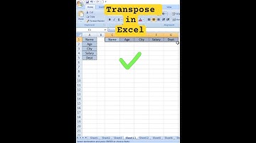 Excel Tricks and Tips #excel #tricks #shorts