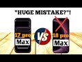 iphone 18 pro max vs iphone 17 pro max 🔥full specs comparison