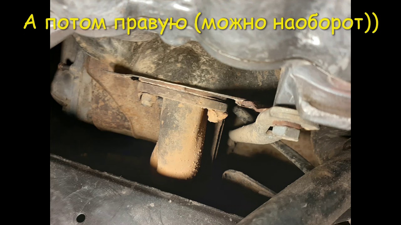 Замена щеточного узла стартера
