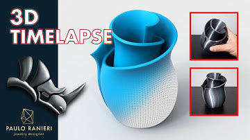 Making This Amazing Vase From Zero - 3D Modeling and Printing