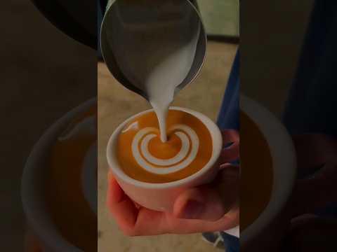 empty heart latte