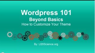 Wordpress 101 Tutorial: How to Customize Your Theme