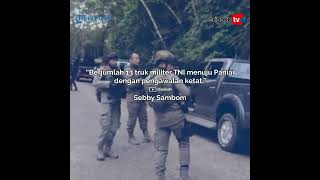 OPM Panik, 13 Truk Pasukan TNI Masuki Zona Perang, Siang Malam Buru Penembak Danramil