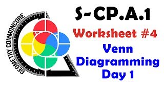 S-CP.A.1 Worksheet #4 - Venn Diagrams