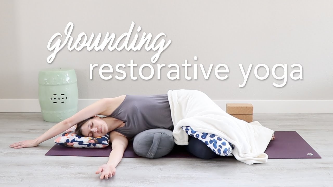 Restorative Yoga 30 Minutes | HIP OPENERS & DEEP RELAXATION - YouTube