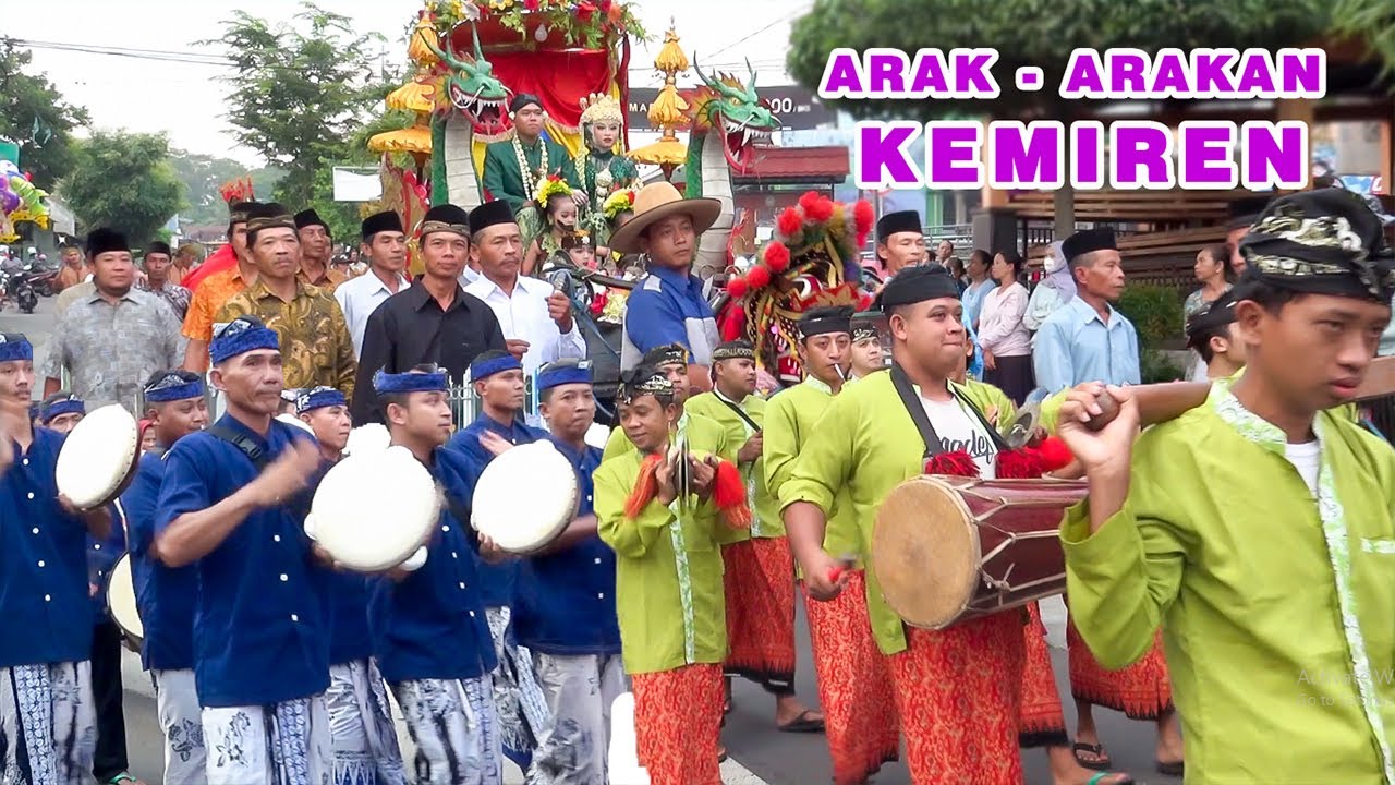 Arak Arakan Penganten Kemiren - Barong Kemiren - Kuntulan Mahkota Belambangan & Arum Melati Kemiren