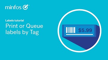 Print or Queue labels by Tag in Minfos