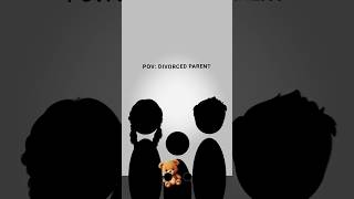 Pov: You have divorced parents #viral #mentalhealth #duet #animation #youtubeshorts
