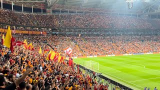 Galatasaray-Kopenhag kadro anonsu ve intikam marşı / Muhteşem atmosfer!