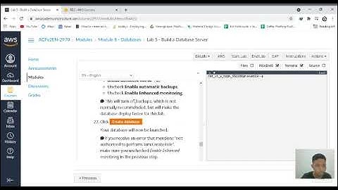 ACF Tech Validation Lab 5 AWS Academy Cloud Foundations