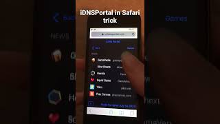 Idnsportal In Safari Browser App