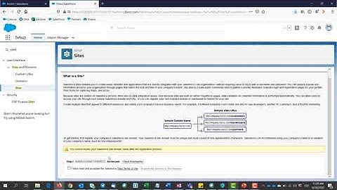 How to Configure the Self Service Site