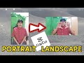 How to Convert a Vertical Video to A Landscape Video in Capcut - Edit Tutorial