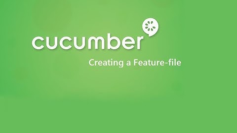 6. Cucumber Framework || BDD || Creating a Feature-file.