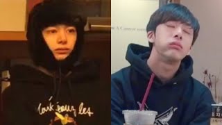 Hyungwon being relatable.