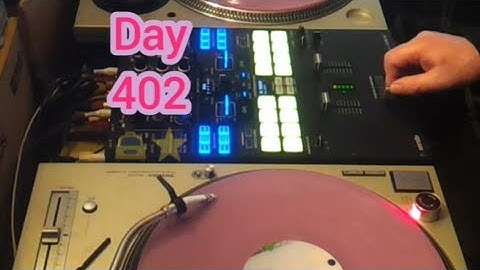 Scratching Day 402.  Joe Cooley  pink  16 note   70bpm