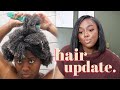 Relaxing my 4C Natural Hair? Heat Training? Let&#39;s Talk.