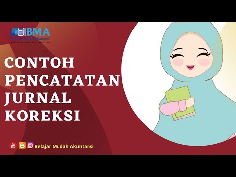 CONTOH PENCATATAN JURNAL KOREKSI