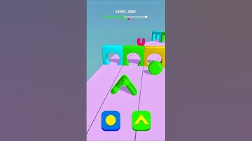 Blob Shifter 3D Level 2562 | Cubic Gaming #shorts #youtubeshorts #gaming