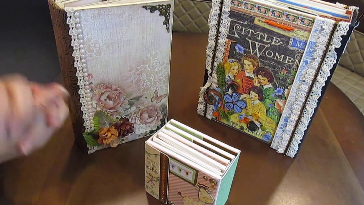 (francais) scrapbooking Albums a vendre, 3ieme partie. Juillet 2020