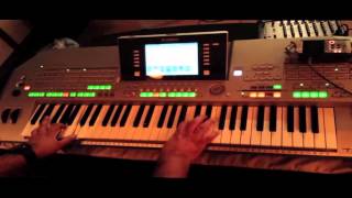 Video thumbnail of "Hayedeh - Dele Divooneh (Keyboard Cover) هایده - دل دیوونه"