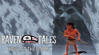 Howl At The Moon || Raven tales 3d animation cartoon for children || Best animation cartoon for kids