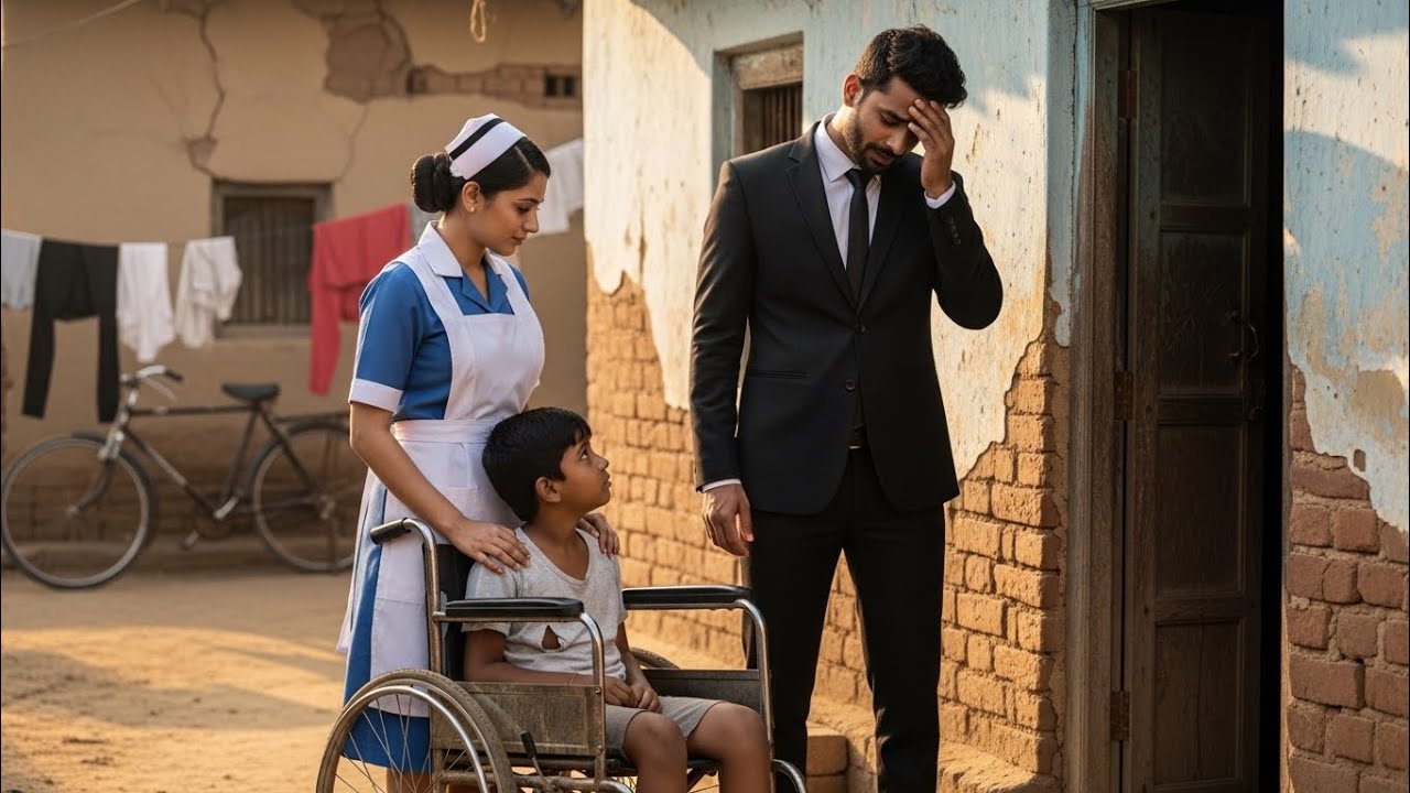 EMPRESÁRIO ESTRANHOU A FAXINEIRA SAIR MAIS CEDO… DECIDIU SEGUI-LA E O QUE ENCONTROU O FEZ CHORAR